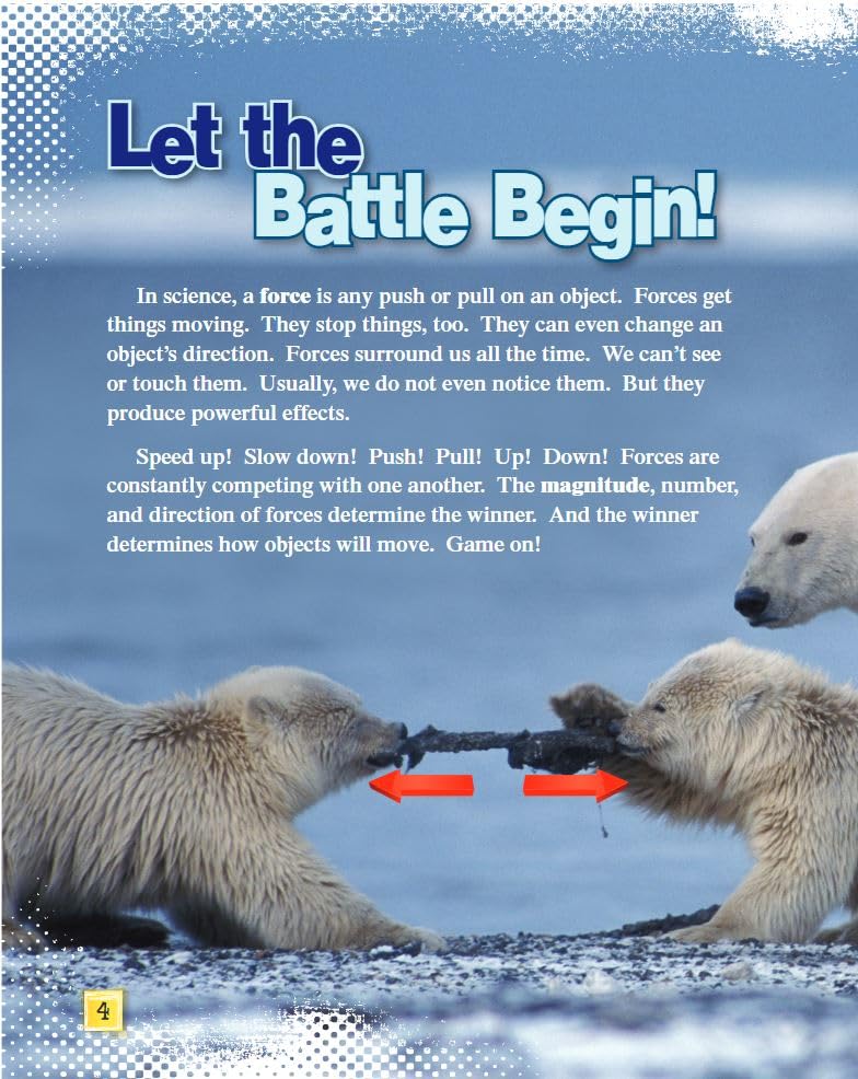 Balanced and Unbalanced Forces (Science Readers: Content and Literacy)