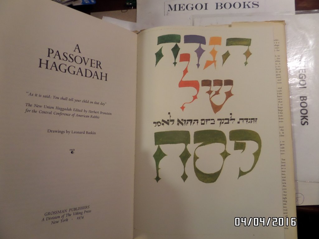 A Passover Haggadah;