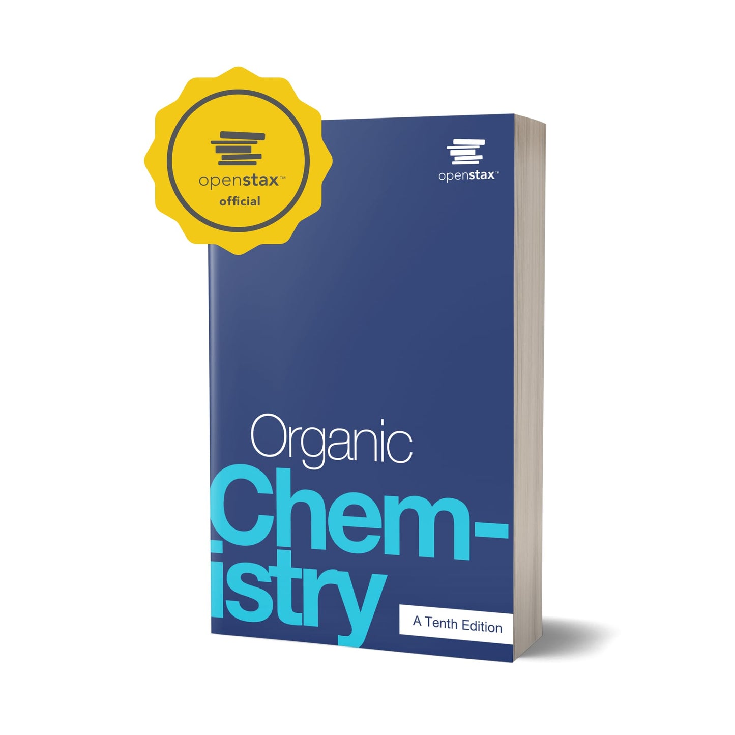 Organic Chemistry: Official OpenStax by John McMurry 10th Ed [hardcover, full color]