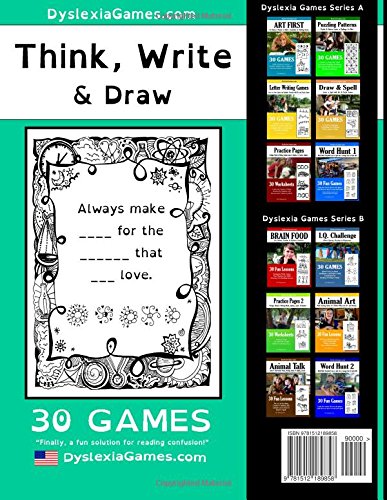 Think, Write, and Draw - Dyslexia Games Therapy (Series C)
