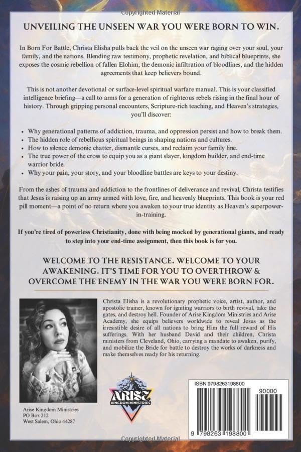 Born For Battle: Overthrow The Nephilim Agenda & Reclaim Your Inheritance As God's Chosen Global Superpower