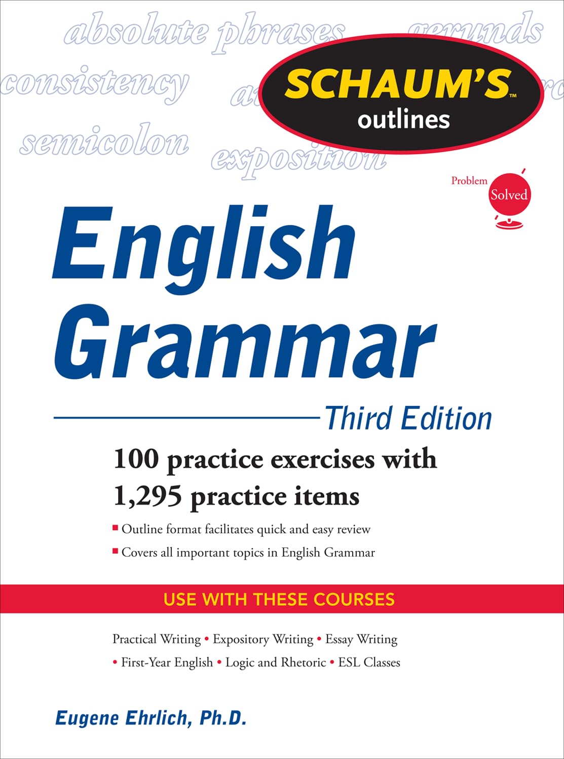 Schaum's Outline of English Grammar, Third Edition (Schaum's Outlines)