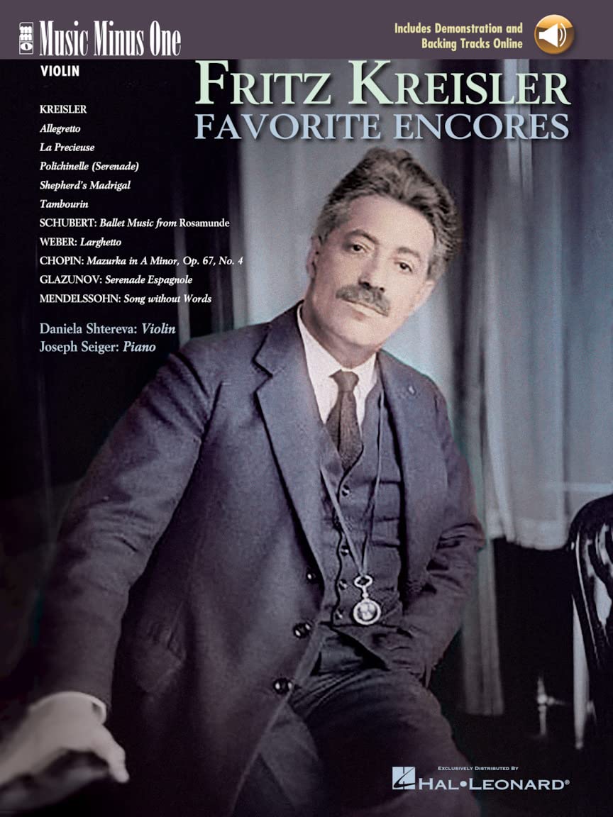 Fritz Kreisler - Favorite Encores: Music Minus One Violin
