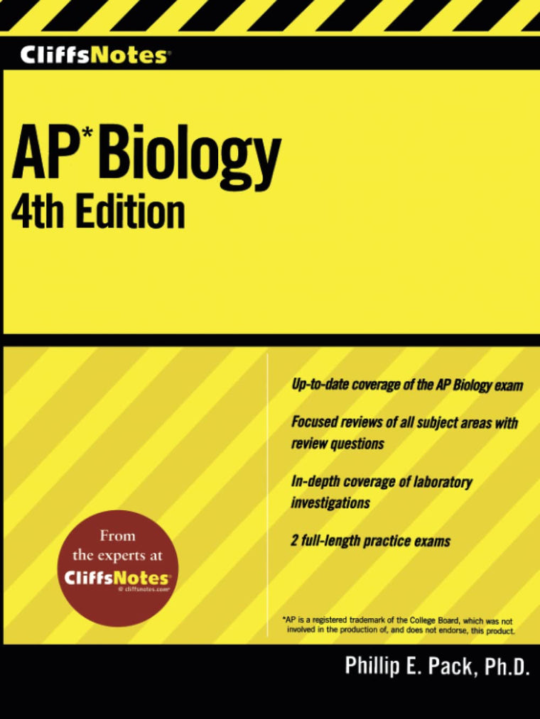 CliffsNotes AP Biology: 4th Edition
