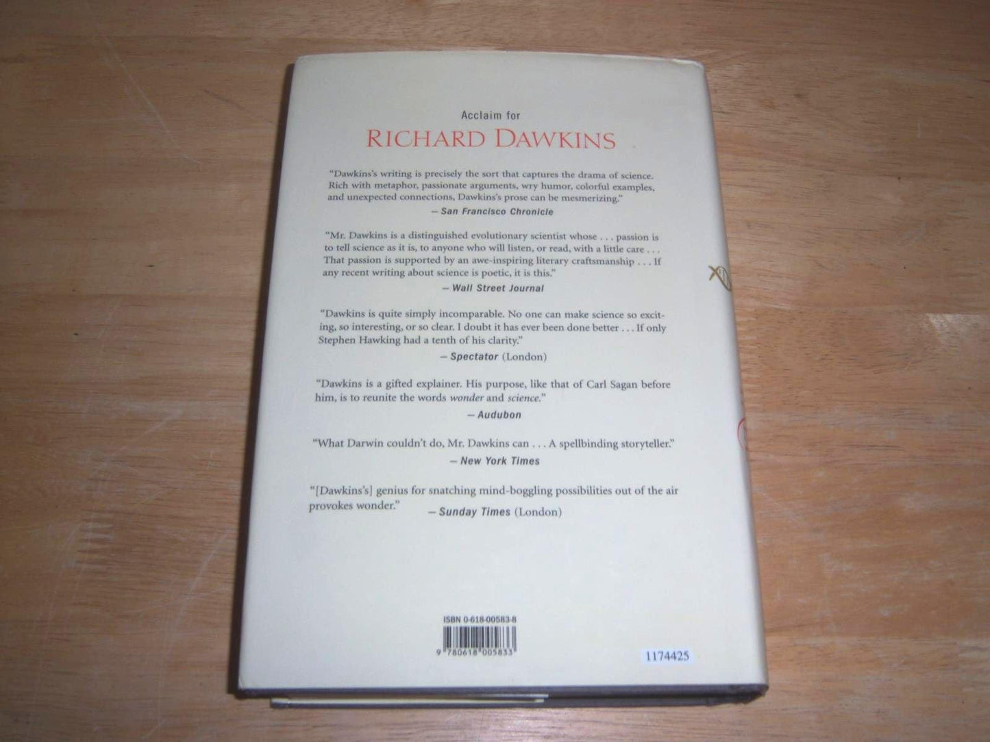 The Ancestor's Tale: A Pilgrimage to the Dawn of Evolution b