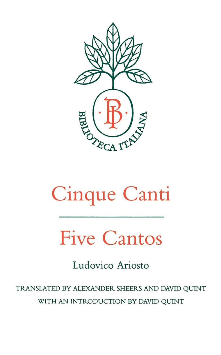 Cinque Canti / Five Cantos (Biblioteca Italiana) (Volume 8)