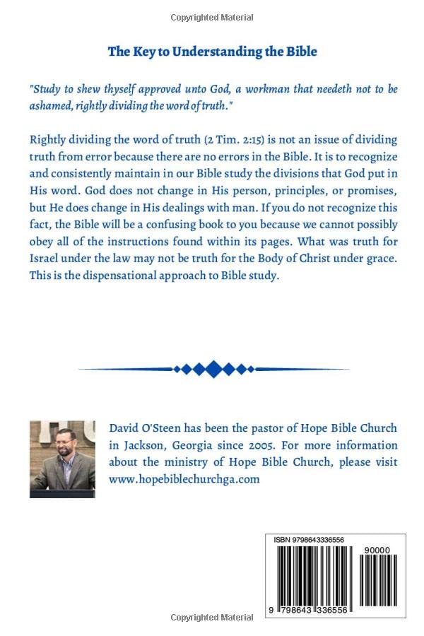Study Notes on Dispensational Truth