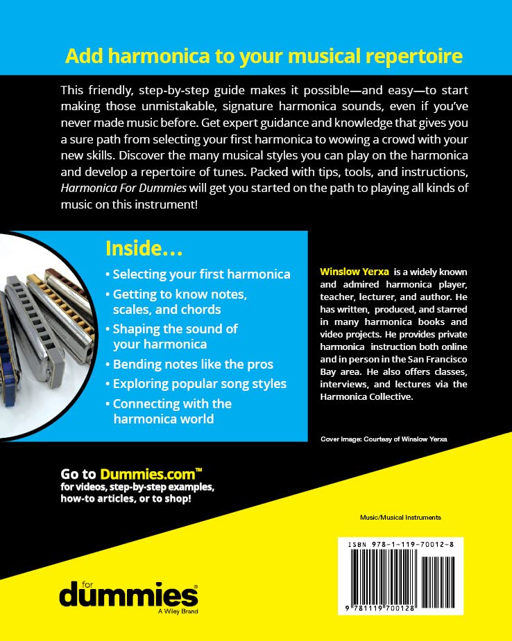 Harmonica For Dummies (For Dummies (Music))
