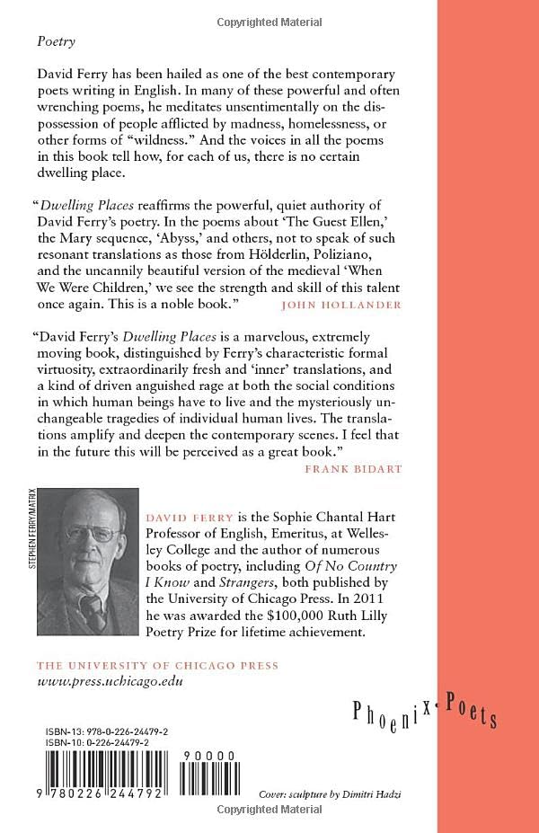 Dwelling Places: Poems and Translations (Phoenix Poets)