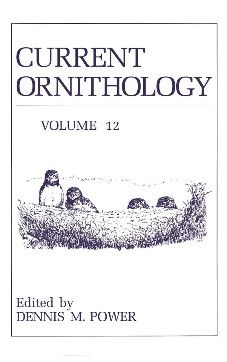 Current Ornithology, Volume 12