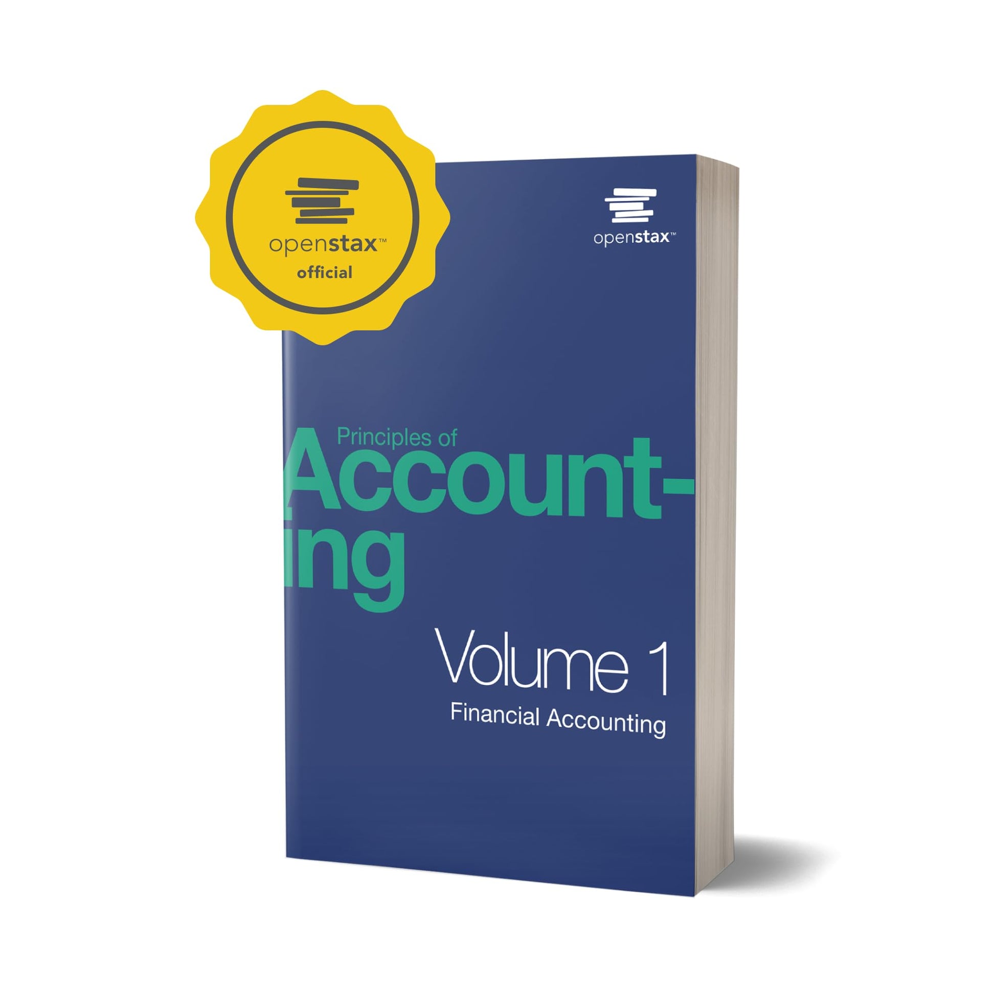 Principles of Accounting Volume 1 - Financial Accounting by OpenStax (paperback version, B&W)
