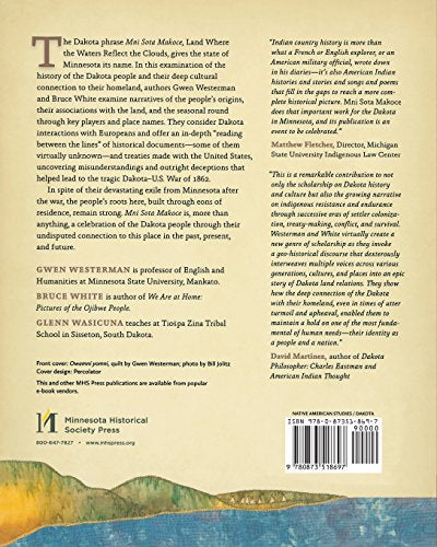 Mni Sota Makoce: The Land of the Dakota — back cover