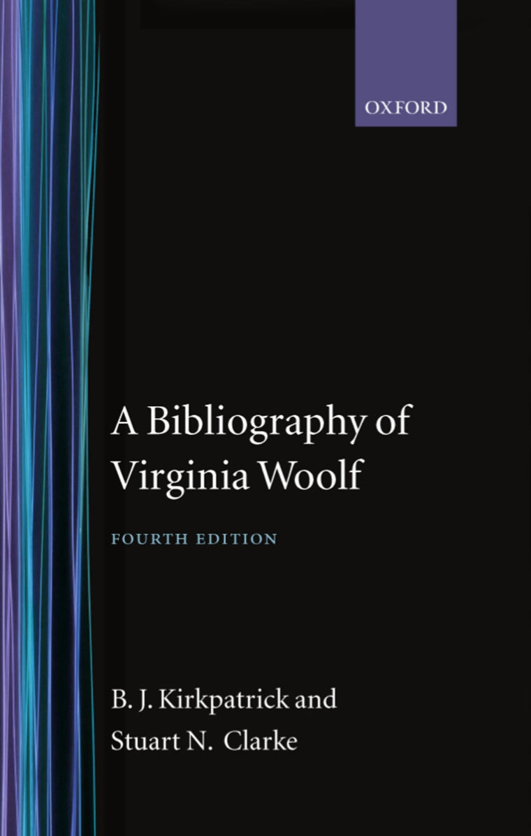 A Bibliography of Virginia Woolf (Soho Bibliographies)