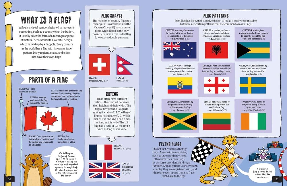 The Maps and Flags Book: Explore Amazing Facts, Maps, and Flags of the World