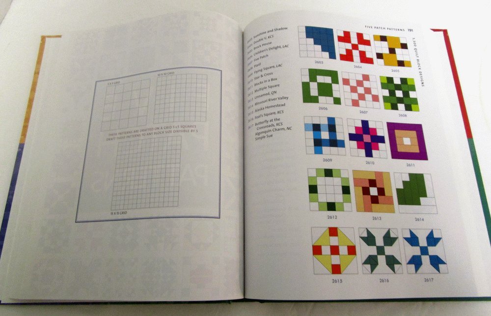 5,500 Quilt Block Designs
