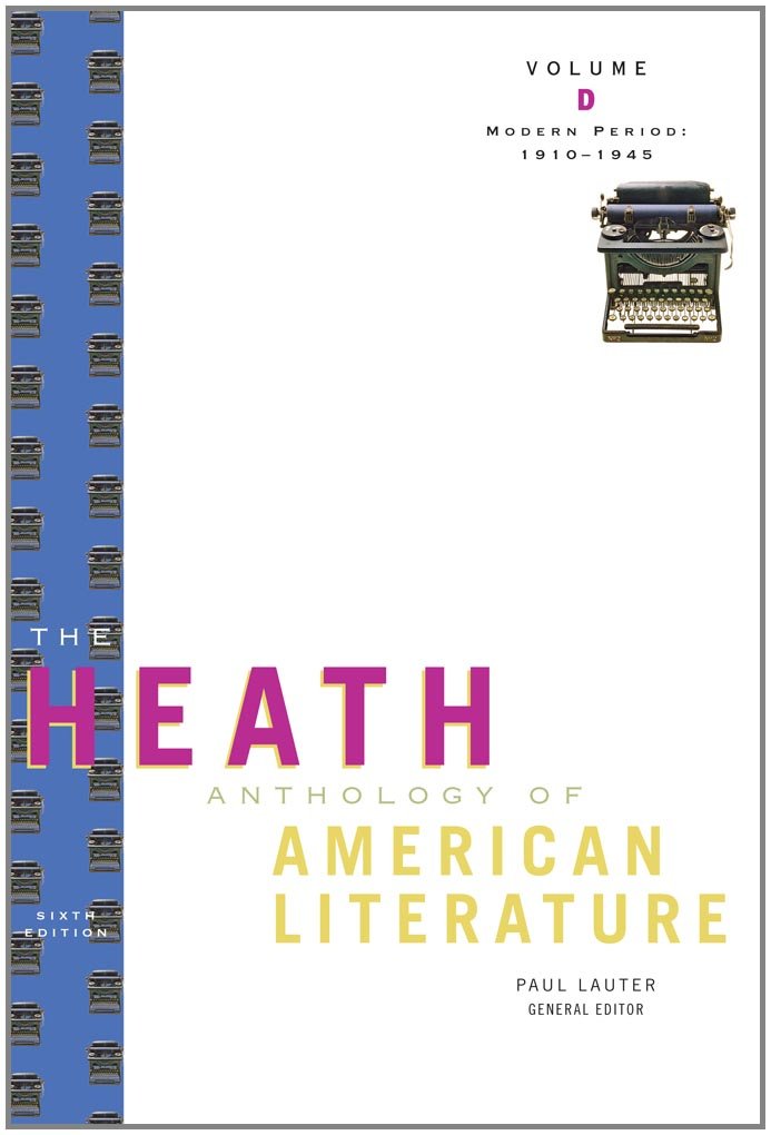 The Heath Anthology of American Literature: Modern Period (1910-1945), Volume D (Heath Anthologies)
