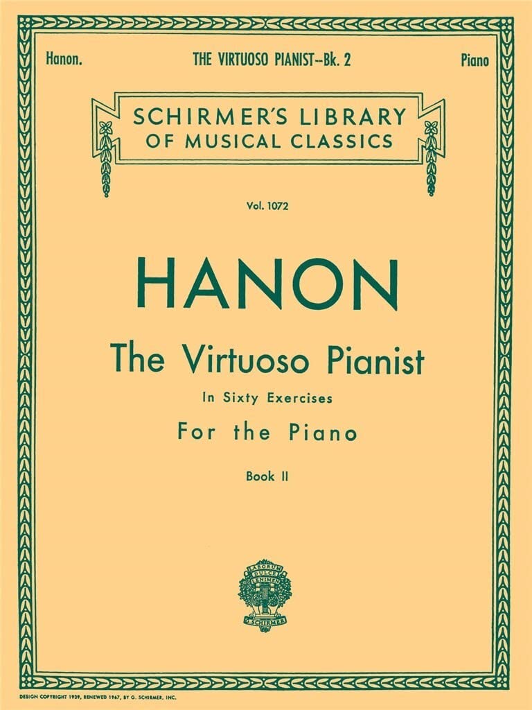 Virtuoso Pianist in 60 Exercises - Book 2: Schirmer Library of Classics Volume 1072 Piano Technique