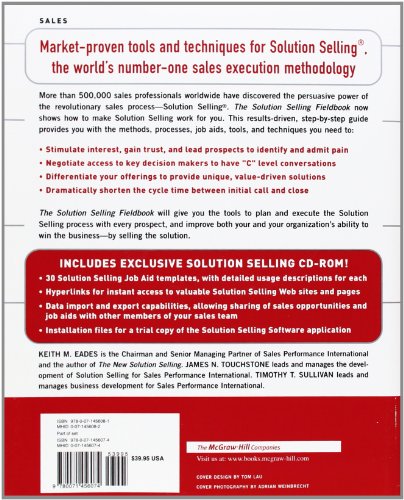The Solution Selling Fieldbook: Practical Tools, Application Exercises, Templates and Scripts for Effective Sales Execution