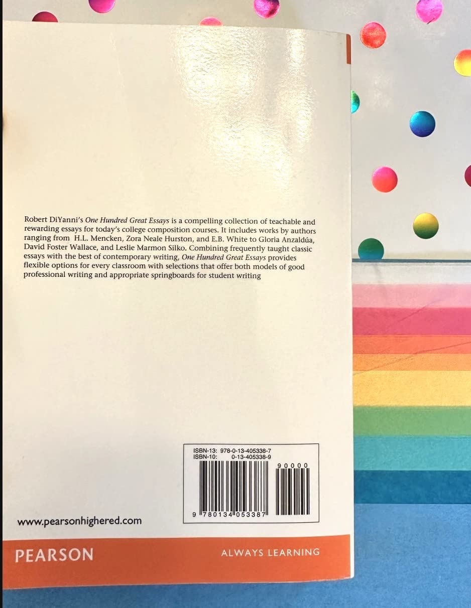 One Hundred Great Essays