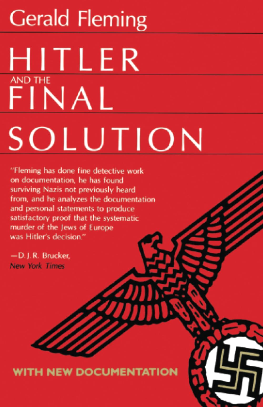 Hitler and the Final Solution by Gerald Fleming