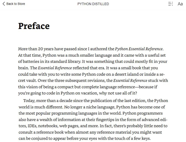 Python Distilled (Developer's Library) by Beazley, David