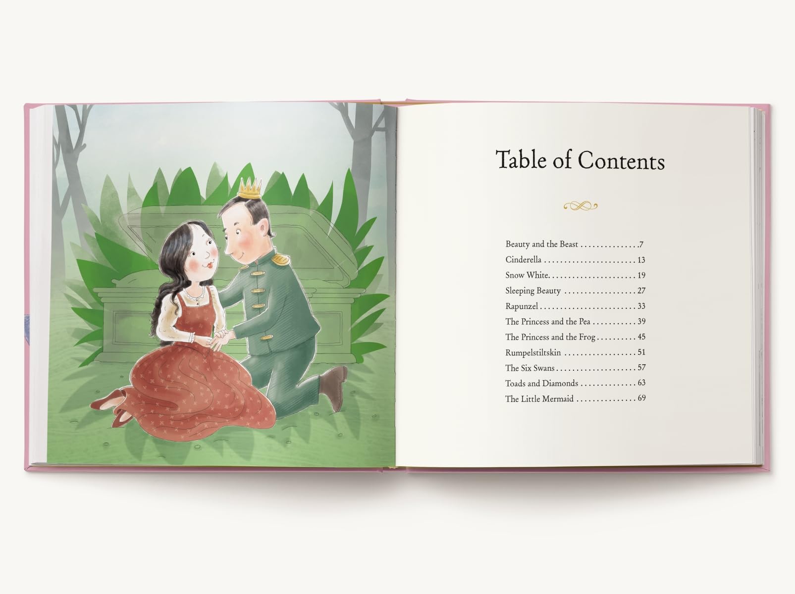 The Big Book of Princess Stories: 10 Favorite Fables, from Cinderella to Rapunzel