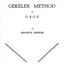 Gekeler Method for Oboe, Bk 1