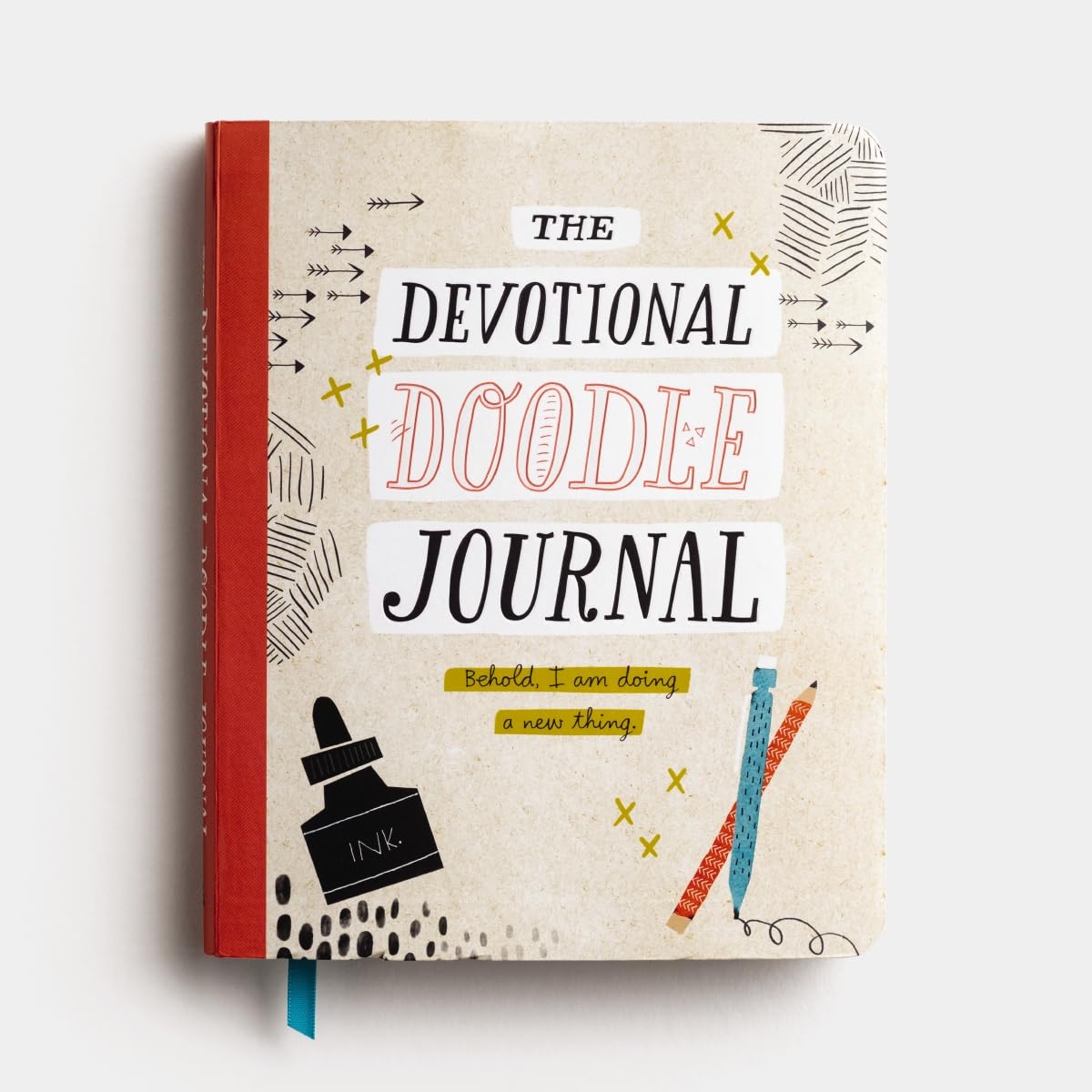 Behold, I Am Doing a New Thing: The Devotional Doodle Journal - 90 Daily Devotions with Scripture, Journaling Space, and Creative Activity Prompts for a Deeper Faith (Faith Inspired Creativity)