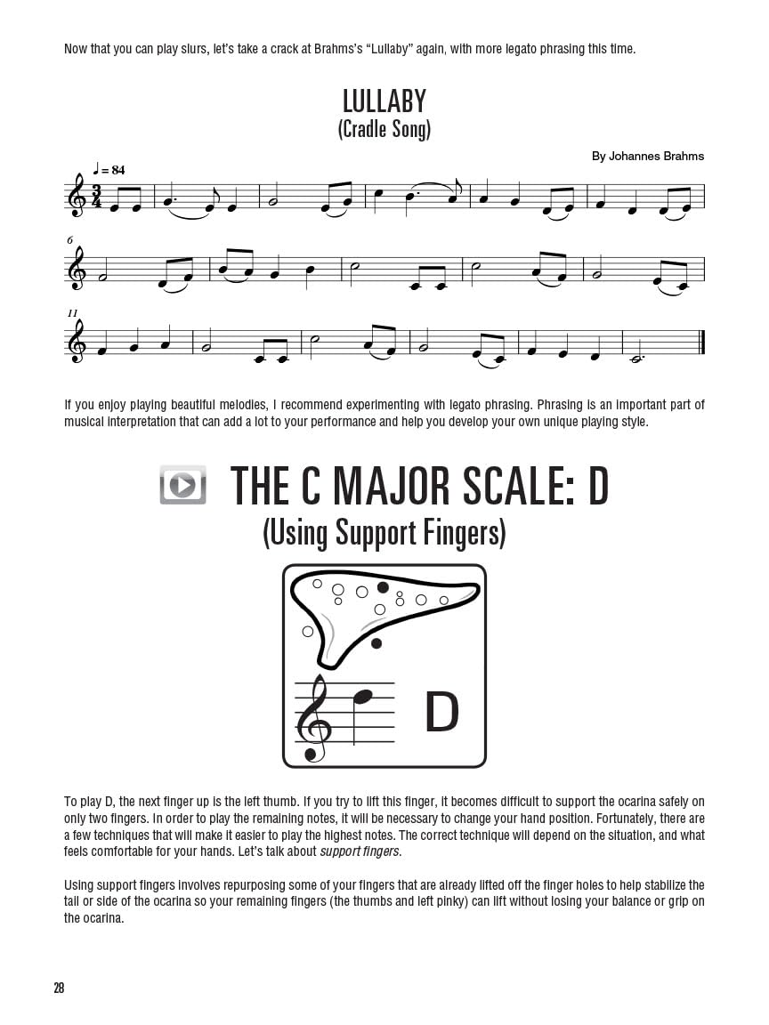 Hal Leonard Ocarina Method by Cris Gale  Beginners Guide with Video Lessons  Learn Ocarina Techniques, Songs and Music Theory  Includes Fingering Charts and Classic Folk Songs