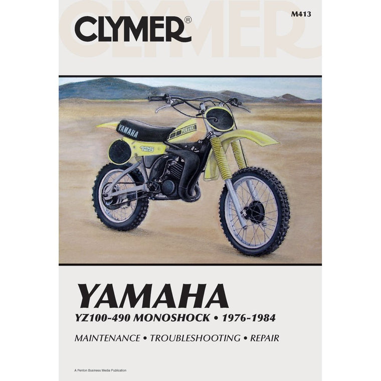 Clymer Yamaha YZ100-490 Monoshock, 1976-1984: Service, Repair, Maintenance