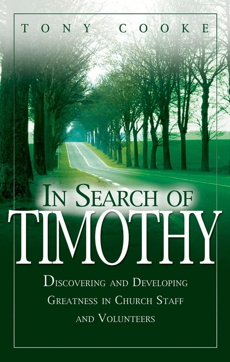 In Search of Timothy: Discovering and Developing Greatness i