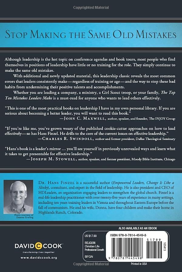 The Top Ten Mistakes Leaders Make