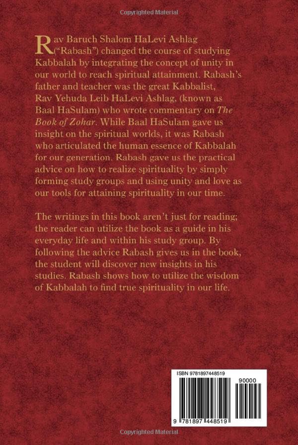 Rabash - The Social Writings (The Writings of Rabash - 8 volumes)