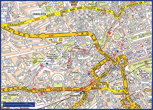 A A-Z EDINBURGH HIDDEN WALKS: Discover 20 routes in and around the city: Discover 20 routes in and around the city