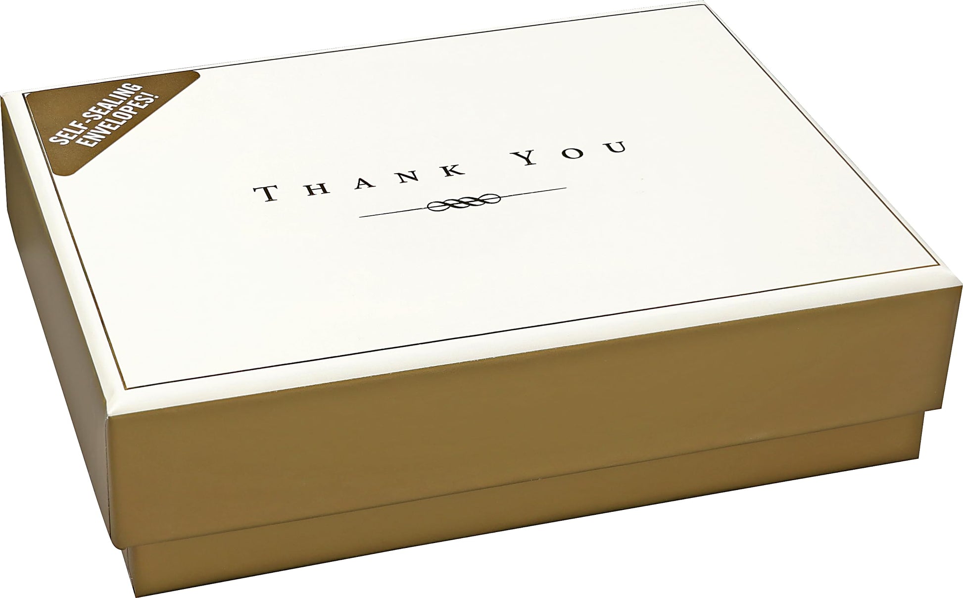 Black and Cream Thank You Cards
