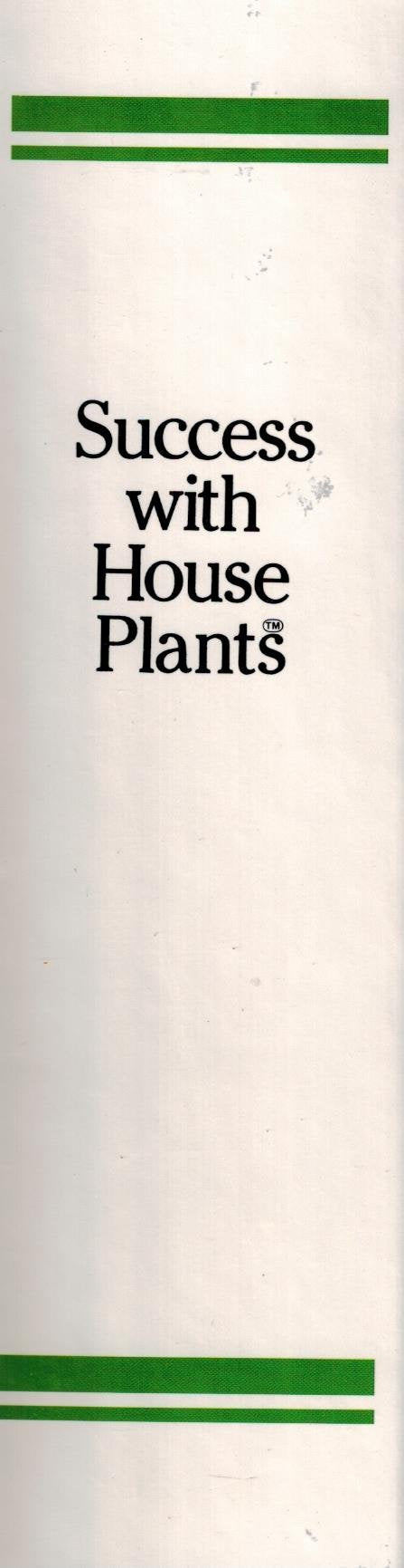 Success with House Plants - 3 Ring Binders including groups 1 - 19