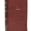 NKJV Holy Bible, Giant Print Thinline Bible, Brown Leathersoft, Red Letter, Comfort Print: New King James Version