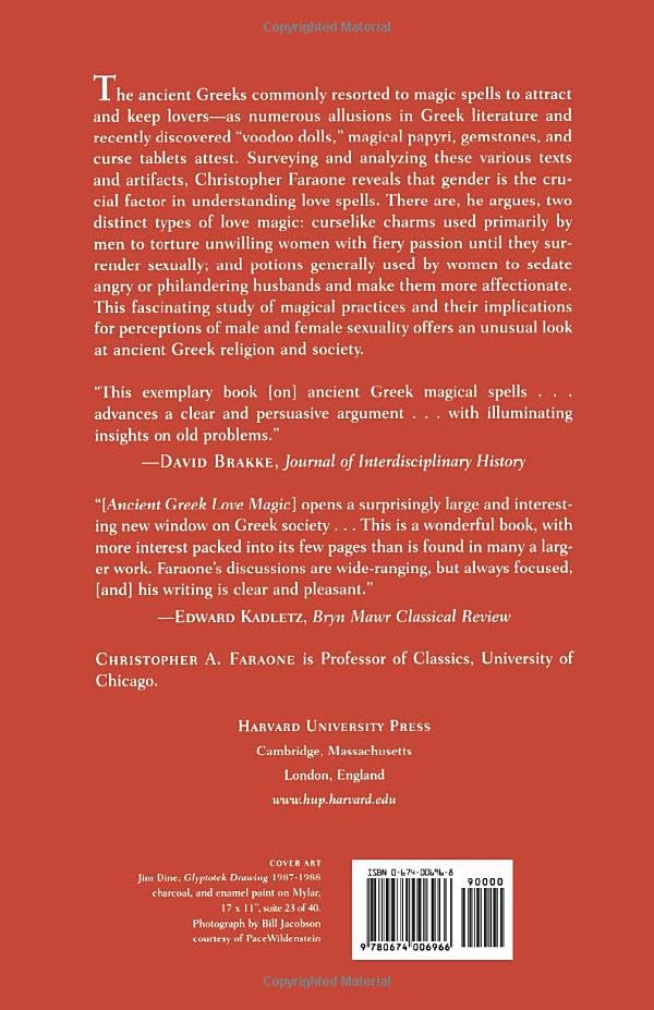 Ancient Greek Love Magic — back cover