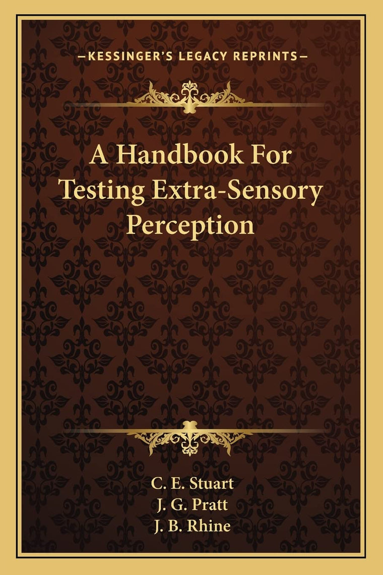 A Handbook For Testing Extra-Sensory Perception