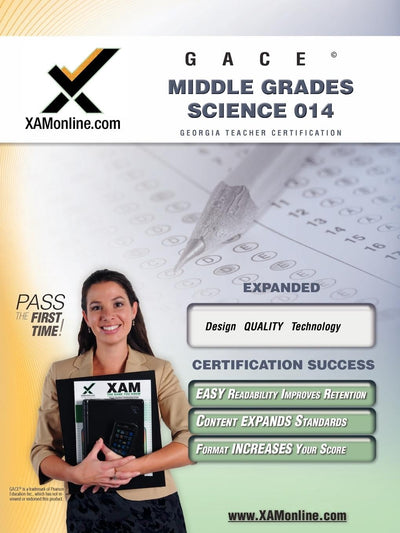 GACE Middle Grades Science Teacher Certification Test Prep Study Guide (XAM GACE)