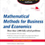 Schaum's Outline of Mathematical Methods for Business and Ec