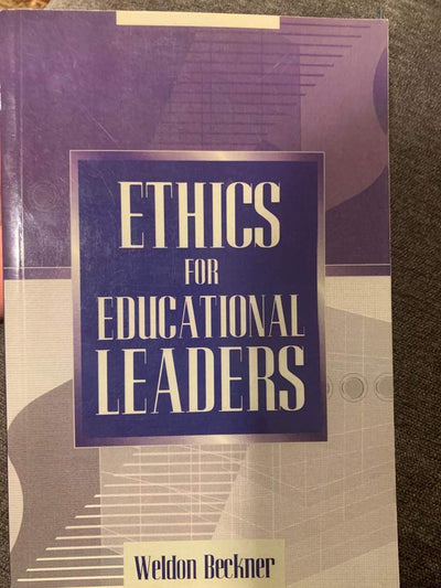 Ethics for Educational Leaders