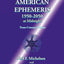 The American Ephemeris 1950-2050 at Midnight