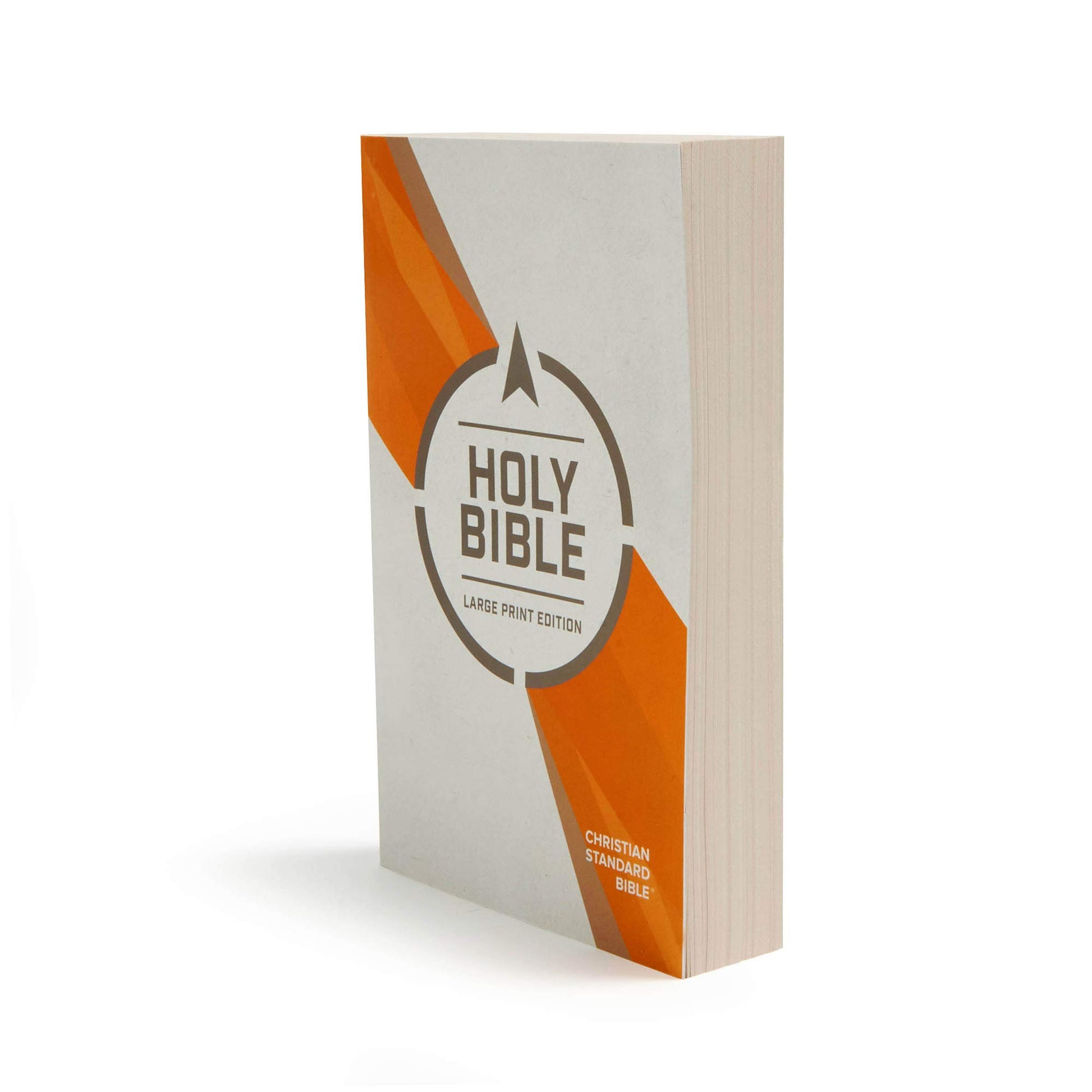 CSB Outreach Bible, Large Print Edition, Black Letter, New Believer, Economy, Gift, Easy-to-Read Bible Serif Type