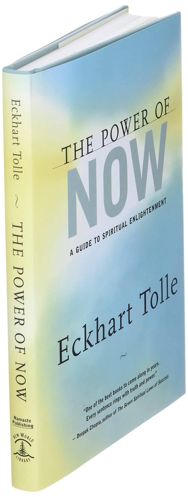 The Power of Now: A Guide to Spiritual Enlightenment — back cover