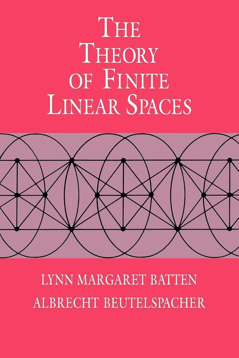 The Theory of Finite Linear Spaces: Combinatorics of Points and Lines