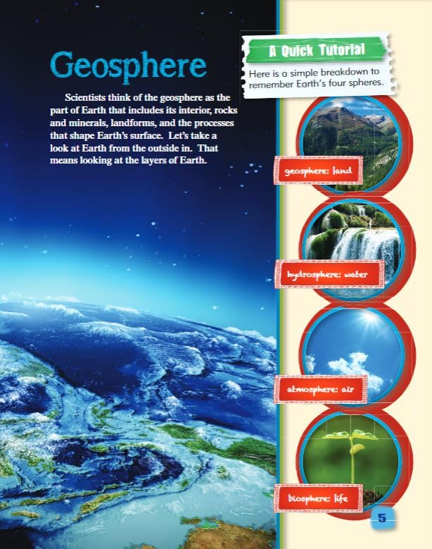 The Four Spheres of Earth (Science Readers: Content and Literacy)