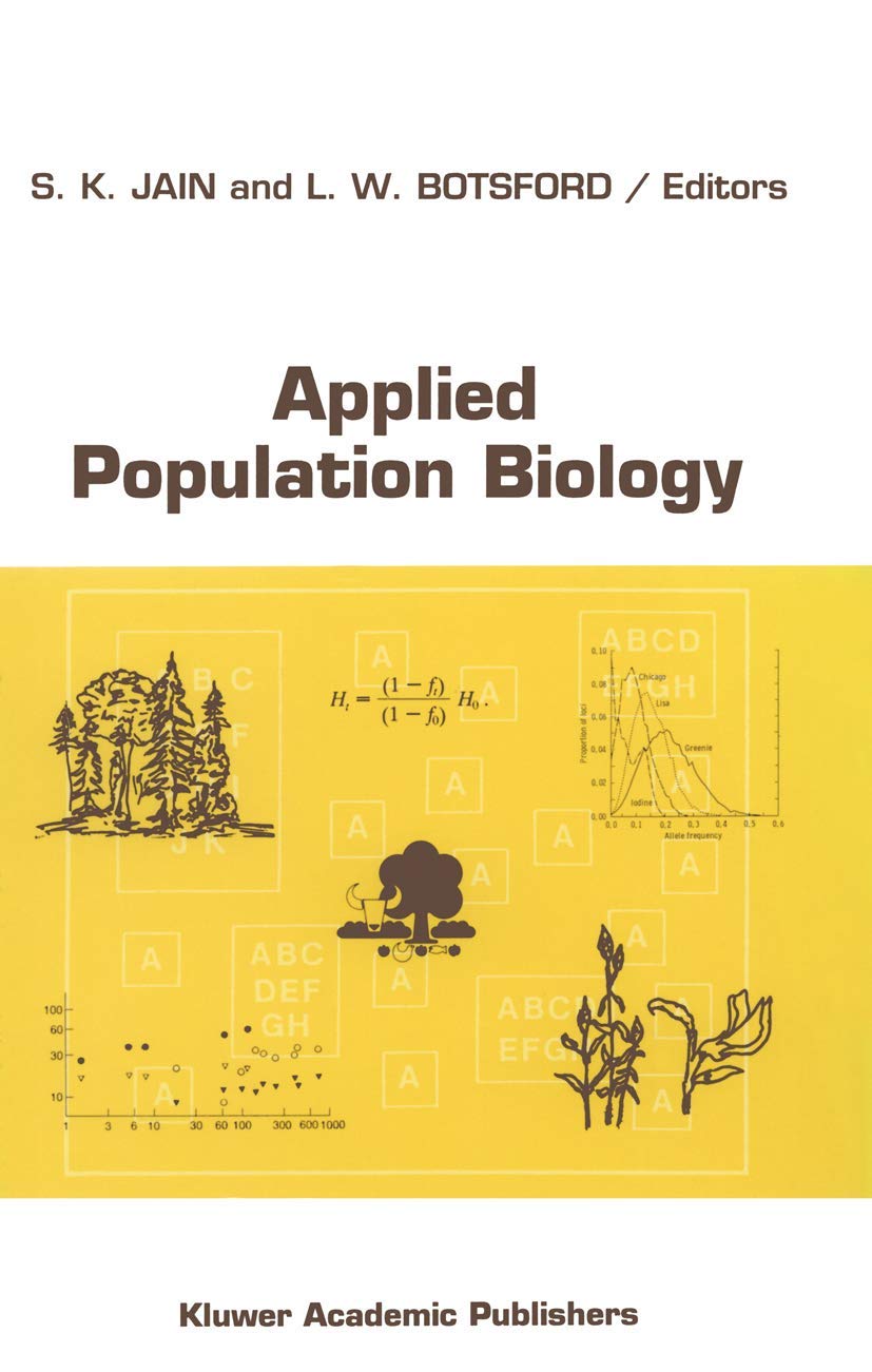 Applied Population Biology (Monographiae Biologicae, 67)