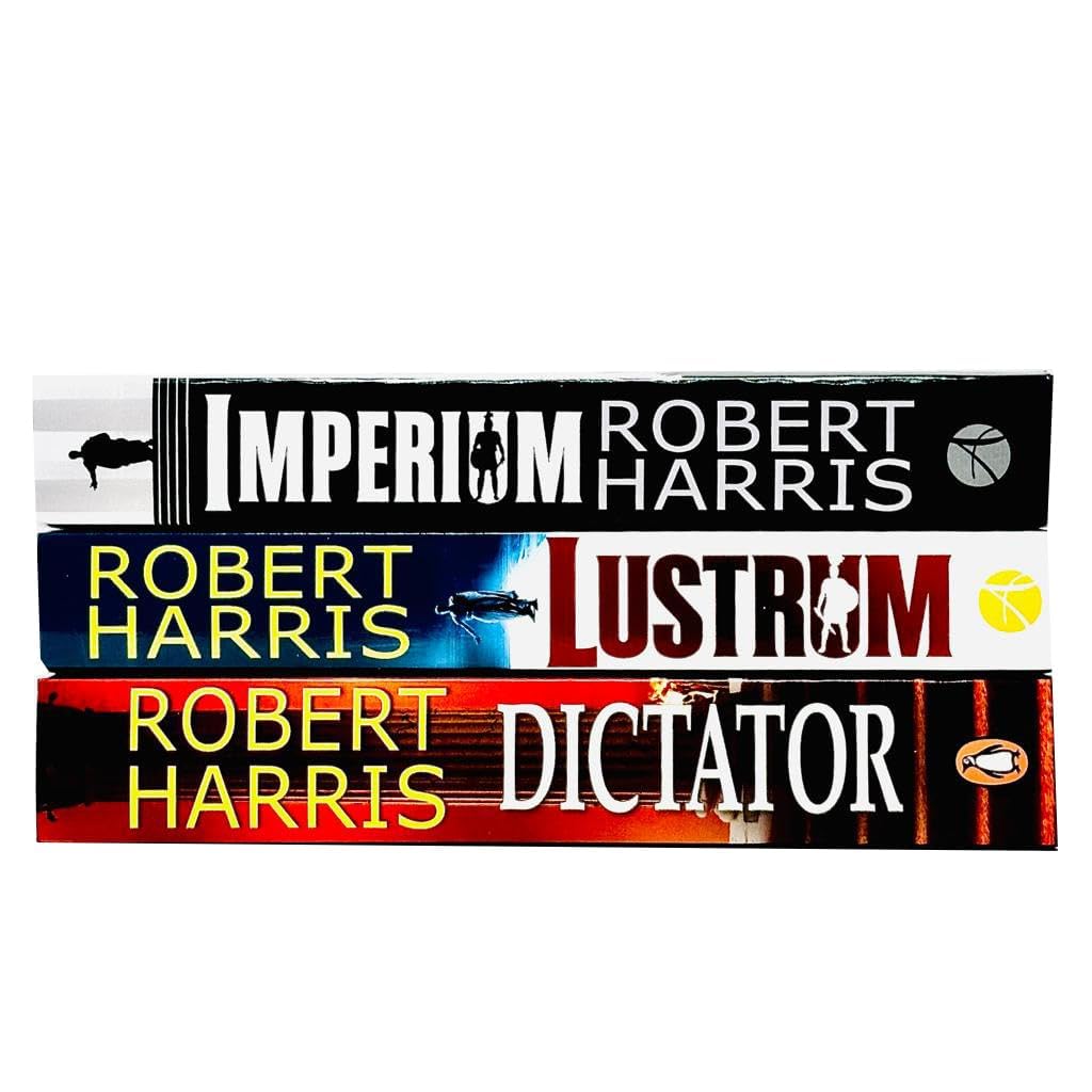 Cicero Trilogy Robert Harris Collection 3 Books Collection Set (Imperium, Lustrum, Dictator)