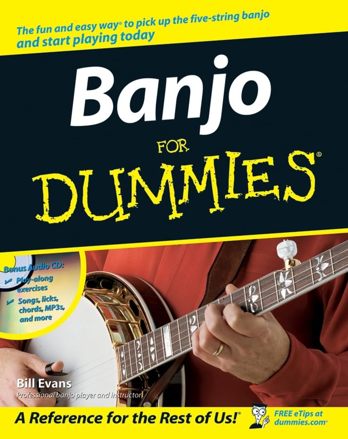 Banjo For Dummies by Evans, Bill